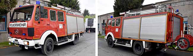 Aus humanitären Gründen möchte die Feuerwehr Dortmund die dortige Arbeit des Brandschutzes durch die Spende eines ausrangierten Mercedes Benz vom Typ 1019 AF aus dem Baujahr 1983 unterstützen.