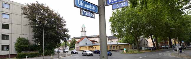 NSB Kreuzung Uhlandstraße - Rückertstraße