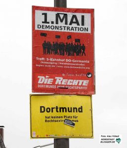 Weiterer Streitpunkt: Fallen die Aufrufe zum 1. Mai unter die Wahlkampfregelungen?