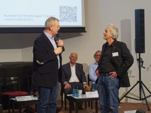 Manfred Sträter und Andreas Koch im Dialog.