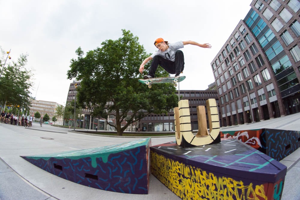 Der Sommer am U verspricht für alle Skatefans wieder ein Highlight zu werden. Foto: Lukas Seelwische