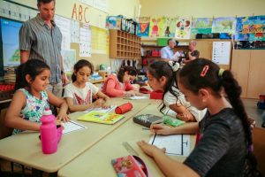 Gesundheitsförderung ist sich in den Willkommensklassen der Oesterholzgrundschule ein Thema.