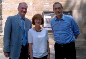 Michael Stache, Ulf Schlüter und Andrea Auras-Reiffen freuen sich auf den Kreiskirchentag. Foto: HBS