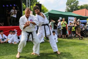 Sportliche Aktivitäten und musikalische Angebote standen beim Hoeschparkfest im Mittelpunkt.