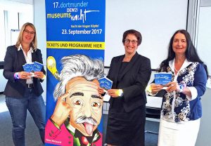  Dr. Dr. Elke Möllmann, Heike Heim, und Kerstin Keller-Düsberg freuen sich auf die Museumsnacht. Foto: Joachim vom Brocke  