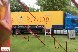 Der "CIrcus Soluna" bietet nicht nur in Deutschland Zirkuswochen für Schul- und Ferienprojekte an.