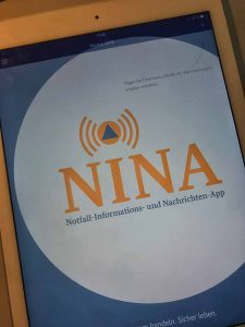 Die Warn-App NINA ist kostenlos verfügbar über den App-Store sowie den Google Play Store.