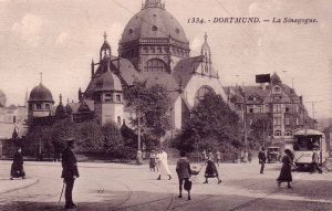 Die Dortmunder Synagoge - eine Ansicht aus dem 1923. Die Nazis verfügten den Abriss. Foto: Sammlung Klaus Winter