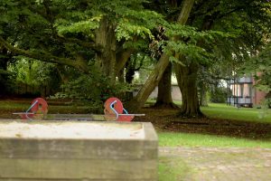 Auch ein Kinderspielplatz müsste dem Neubau vermutlich weichen.