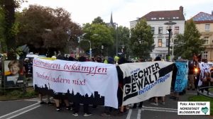 250 AntifaschistInnen demonstrierten gegen Nazi-Umtriebe, 70 Neonazis gegen das NWDO-Verbot.