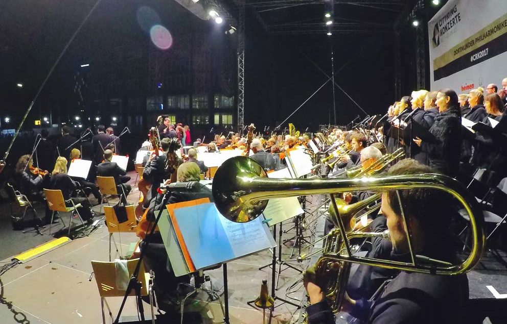 Auf dem Friedensplatz fanden vom 01. bis zum 03. September 2017 die Cityring-Konzerte statt.