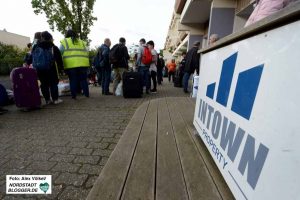 Am kommenden Montag wird der Schlüssel zum Gebäude wieder an InTown Properties übergeben.