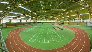 Klick auf den Trainingsplatz in der Helmut-Kernig-Halle. Foto: Roland Gorecki/ Stadt Dortmund