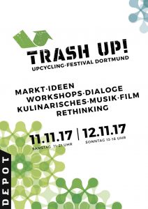 Im November findet das Upcycling Festival zum zweiten Mal statt. Grafik: Trash Up! Festival