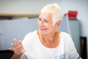 Eva Kerkemeier ist bisher 1. Bevollmächtigte der IGM Bochum-Herne.