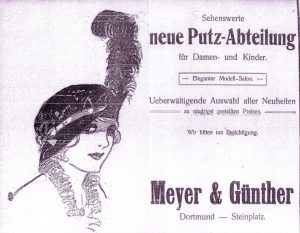 Ein Meyer & Günther-Inserat im Generalanzeiger im Jahr 1913. 