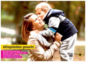 Alltagshelden gesucht - Kampagne des Kinderpflegedienstes im Jugendamt