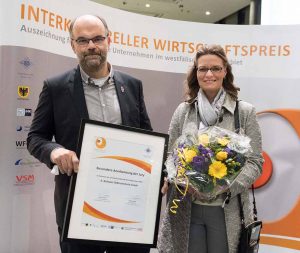 Auch die Firma K. Bellwon Elektrotechnik GmbH aus Lünen wurde ausgezeichnet.