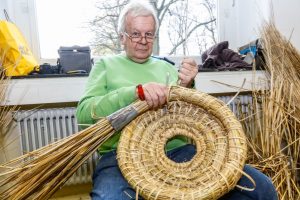 Jeder werkelte still vor sich hin. Auch der 2. Vorsitzende Siegfried Rinke.