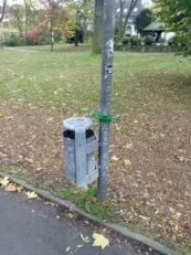 Neue Flaschentrennung im Westpark Herbst 2017