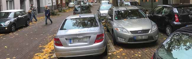 AnwohnerInnen in der Westerbleichstraße suchen oft vergeblich einen freien Parkplatz.