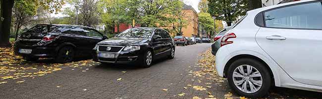 AnwohnerInnen in der Westerbleichstraße suchen oft vergeblich einen freien Parkplatz.