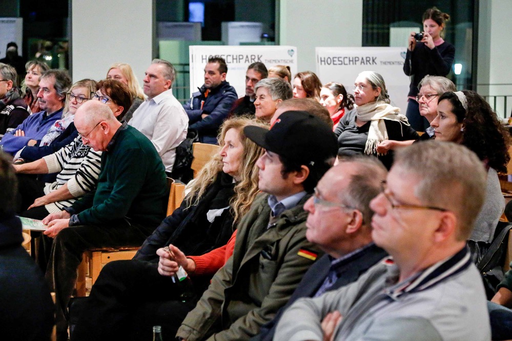 Die Zukunft des Hoeschpark stand im Mittelpunkt der Beteiligungsveranstaltung.