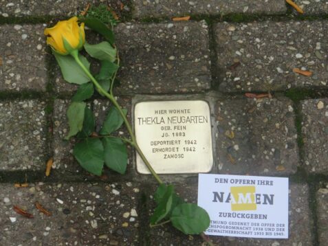 Foto: BVB - Fan- und Förderabteilung 20151107_Stolpersteine_Gedenkaktion_wh (70)A