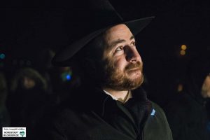 Baruch Babaev bei der Chanukka-Feier 2017.
