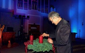 Friedrich Laker teilt sich - gemeinsam mit seiner Frau - die Pfarrstelle in der Pauluskirche. Fotos. Sophia Stahl