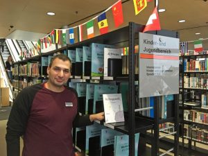 Meheddiz Gürle hat die Interkulturelle Bibliothek aufgebaut