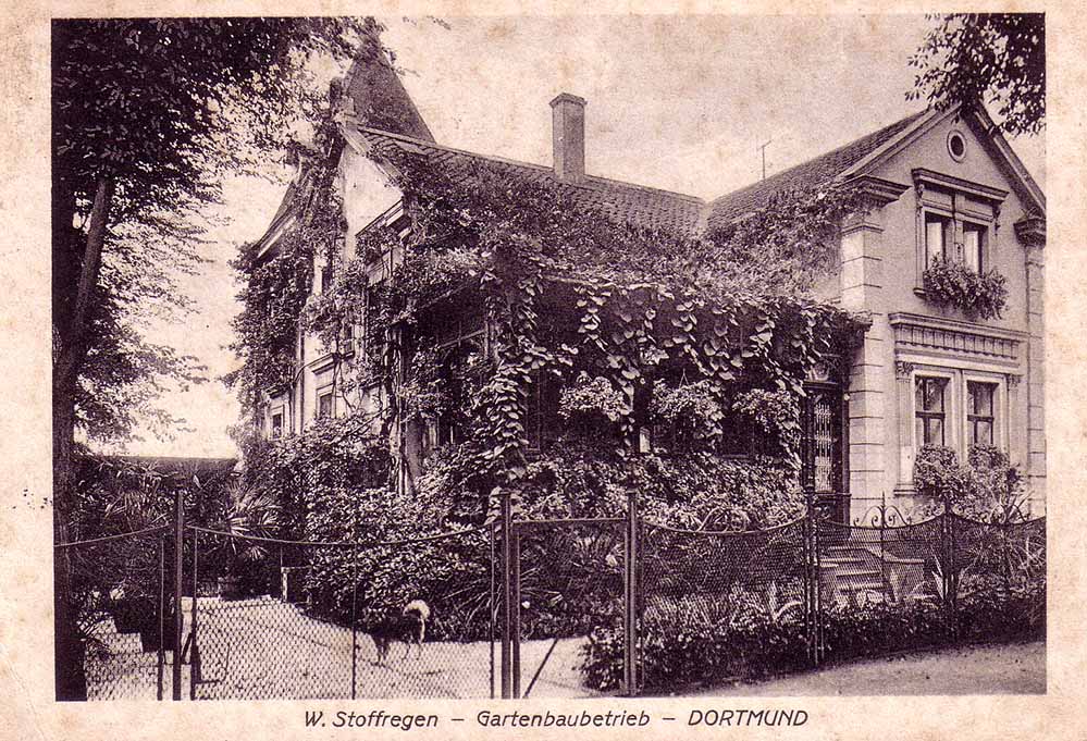 Das Wohnhaus der Familie Stoffregen an der Münsterstraße 204 in der Nordstadt (Sammlung K. Winter)