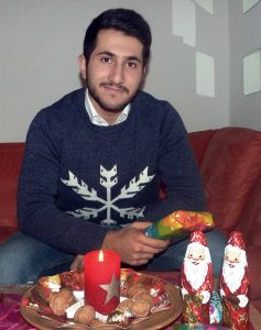 Auch Tammam kannte Weihnachten schon aus Syrien. Dort ist der 25. Dezember sogar ein Feiertag