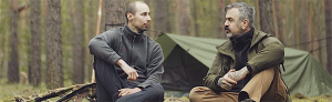 Preppen liegt im Trend. Das berichtet Survival-Coach Benjamin Sascha Bisley. Immer mehr Menschen würden begreifen, dass sie sich im Ernstfall nicht auf den Staat verlassen können. Fotos: Jasper Engel/ZDF