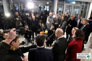 Großes Medieninteresse bei der Delegiertentagung in Dortmund.