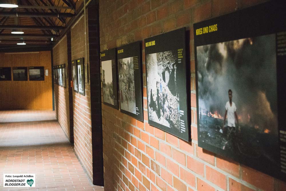 „Menschen auf der Flucht“ – Eine Ausstellung von amnesty international. Fotos: Leopold Achilles