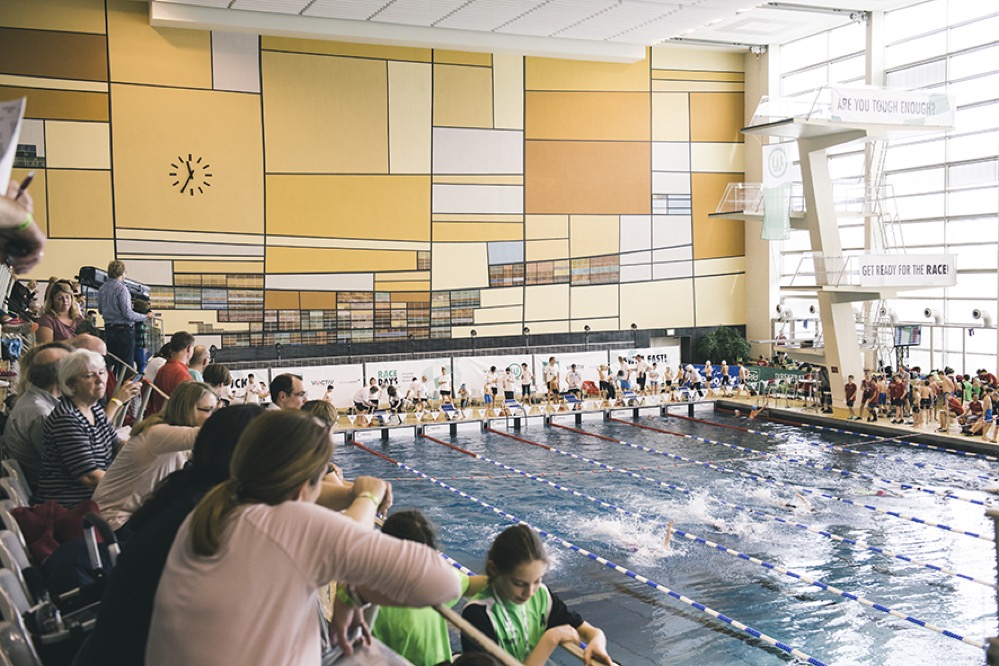 Der SV Westfalen Dortmund holt durch die Swim Race Days 44 Vereine aus zwölf Nationen ins Dortmunder Südbad. 