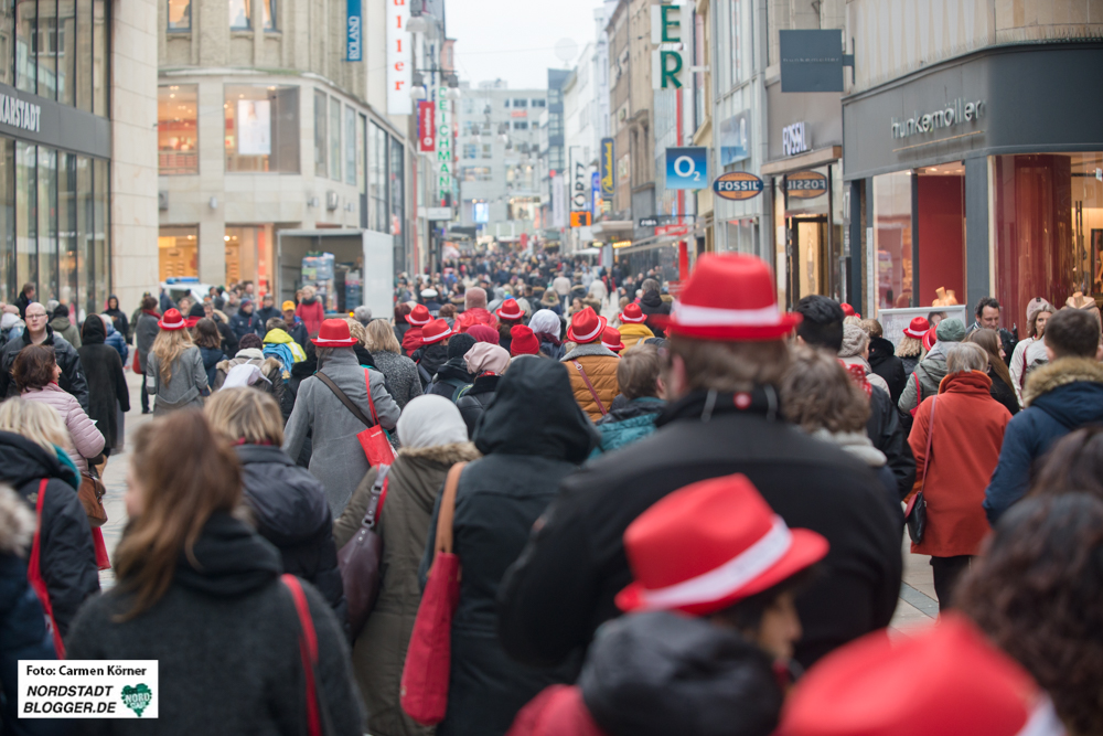 Auch auf dem Hellweg wird demonstriert.