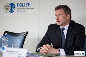 Kriminaldirektor Walter Kemper, stellvertretenden Leiter der Direktion Kriminalität