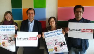DKH "Kulturell Leben" - vl. Deniz Greschner, Levent Arslan (kommissarischer Leiter des DKH), Zeynep Kartal, und Ali Sirin