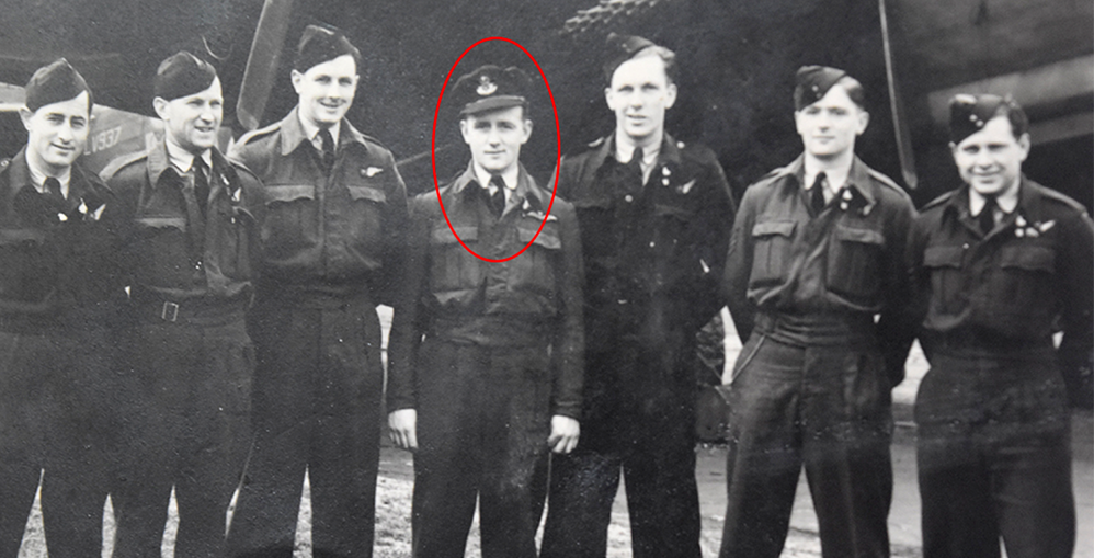 Laurie Larmer war Bomberkommando-Pilot der Royal Australian Air Force und flog auch Einsätze über Deutschland.