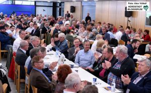 Rund 200 Delegierte sowie zahlreiche Gäste nahmen am Parteitag in Hacheney teil.