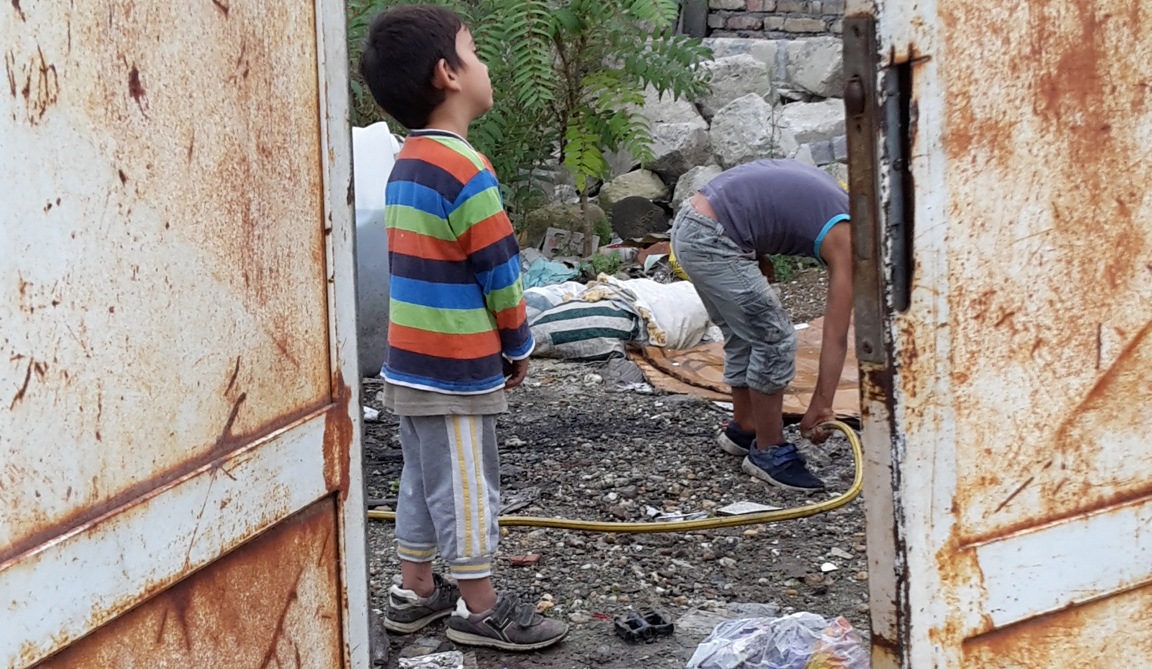 Einblick in ein Roma-Slum in Novi Sad (Serbien) - an vielen Orten wird Hilfe gebraucht. Foto: Beate Brauckhoff