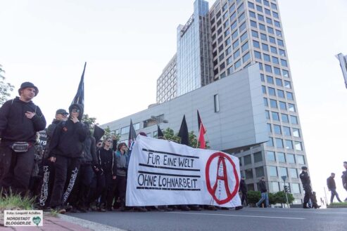 Anarchistische 1. Mai Demo in Dortmund