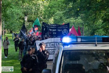 Anarchistische 1. Mai Demo in Dortmund