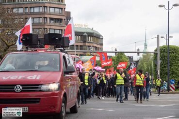 Demo zum 1. Mai in Dortmund