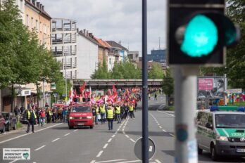 Demo zum 1. Mai in Dortmund