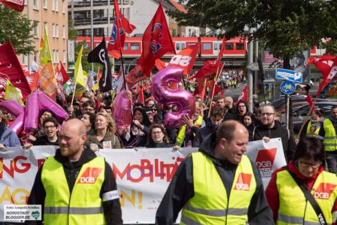 Demo zum 1. Mai in Dortmund
