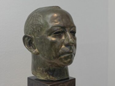 Büste des Kunsthistorikers Carl Einstein, Elkans Schwager, 1911