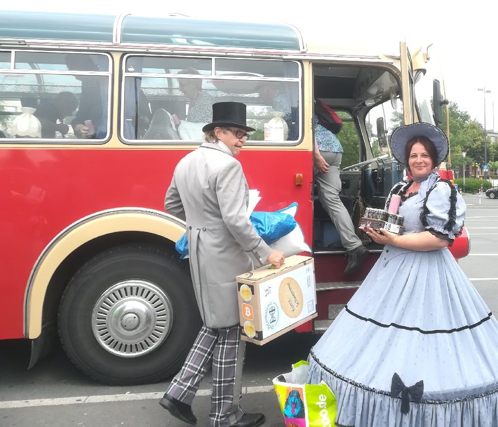 KunstBusFahrt, Dieter Gawol und Anette Goeke